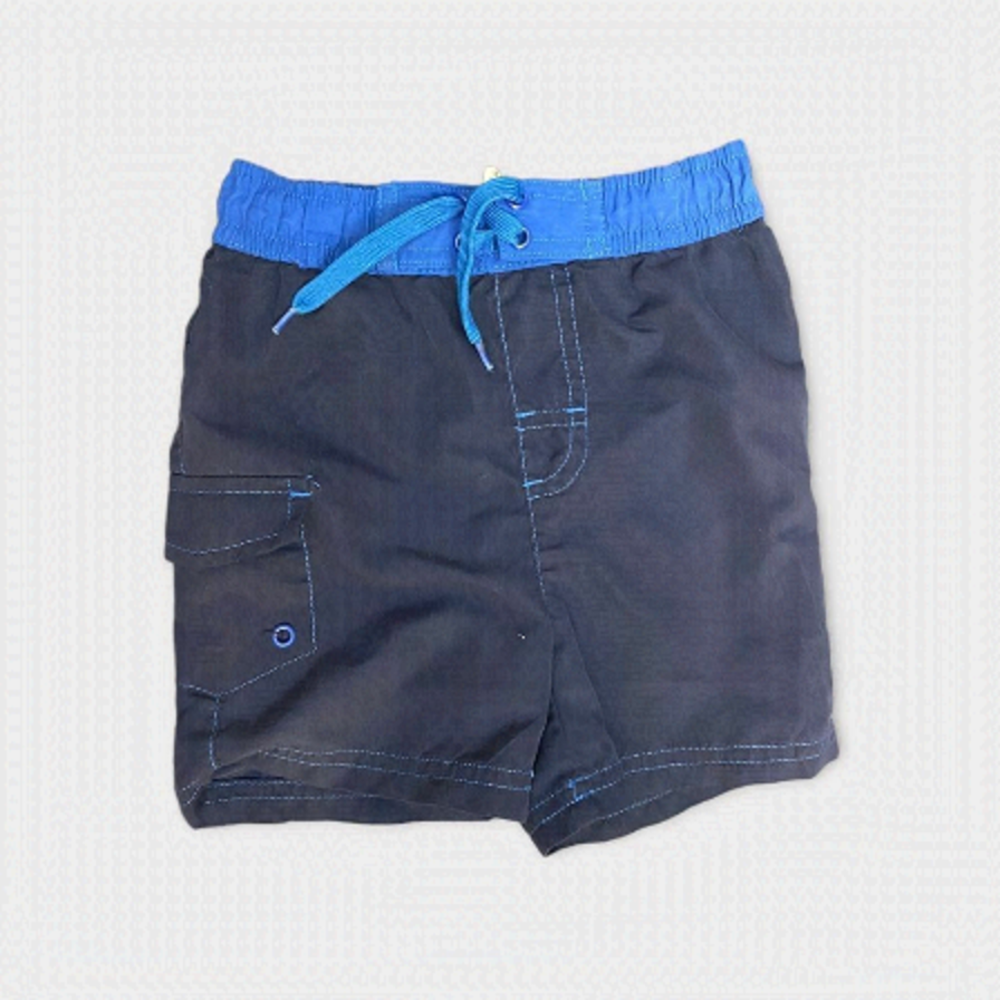 𝅺GEORGE | 3/$15 Blue Baby Boy Swim Shorts